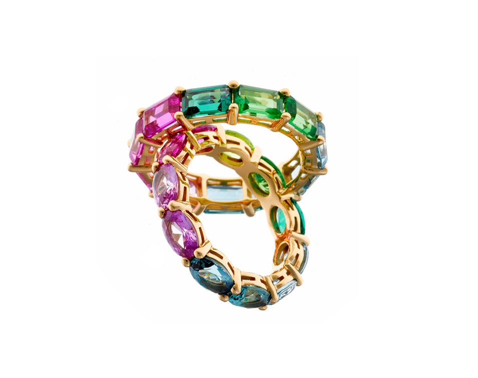 Anillo Vibrant colores