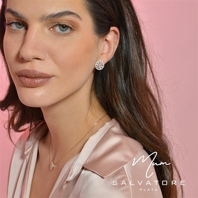 Pendientes Mum plata
