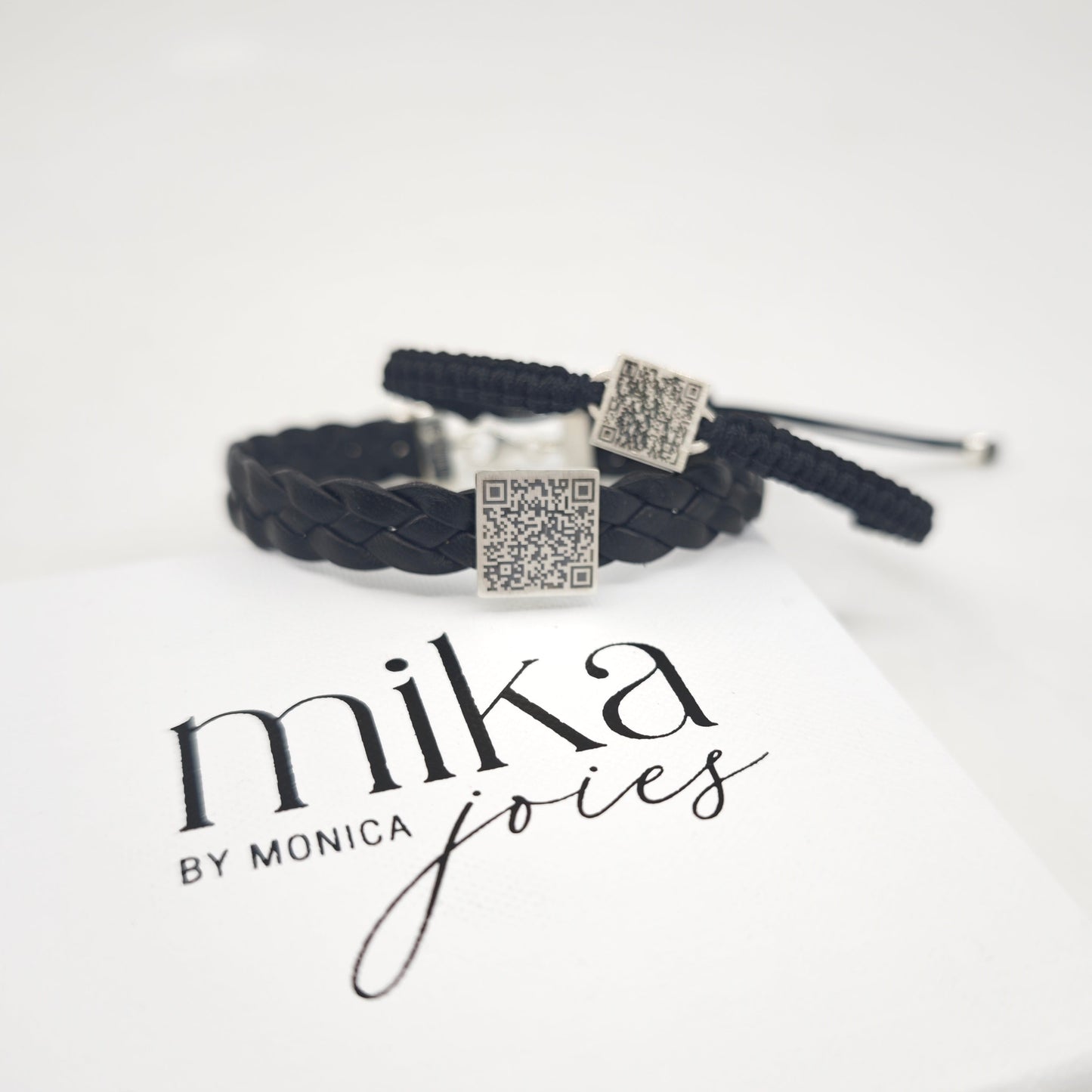 Pulsera Nexe piel negra
