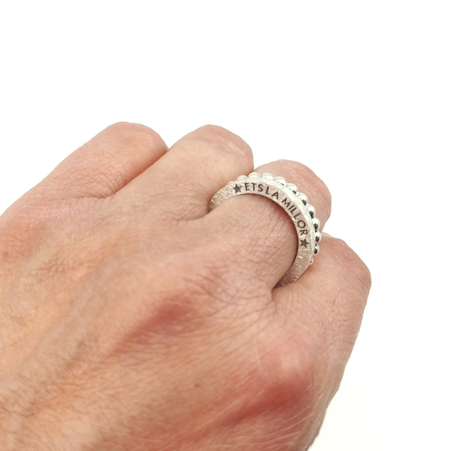 Anillo WORDS " Ets la millor "