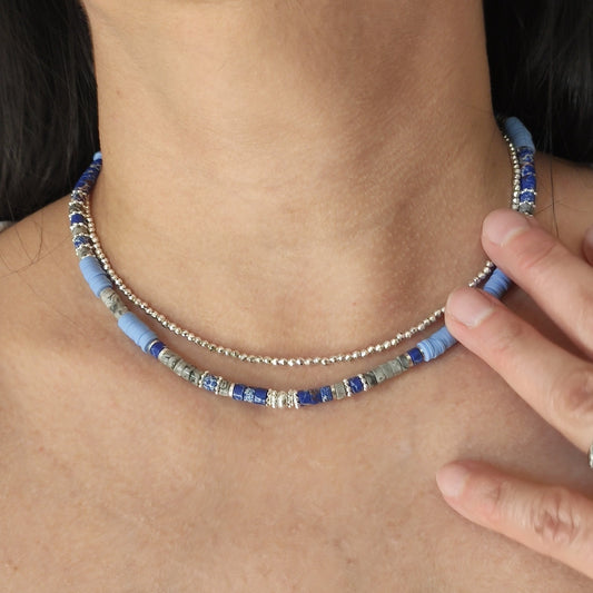 Collar Noa azul