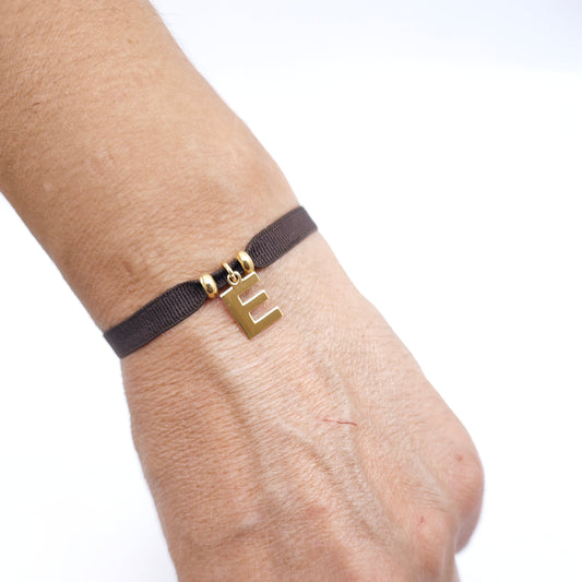 Pulsera Letter marron