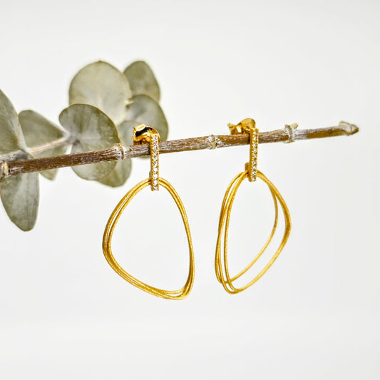 Pendientes Gold