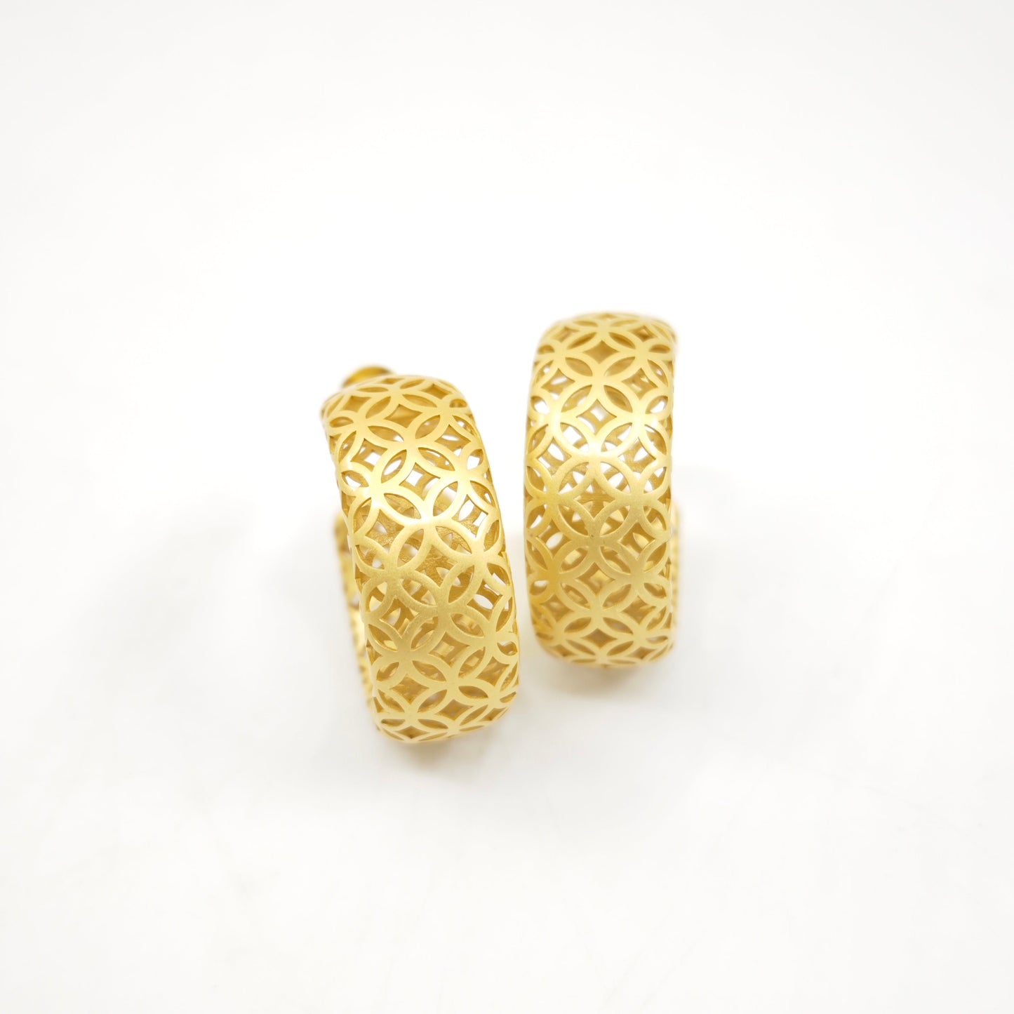 Pendiente  Silk plata