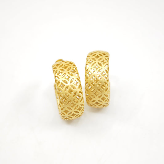 Pendiente  Silk plata