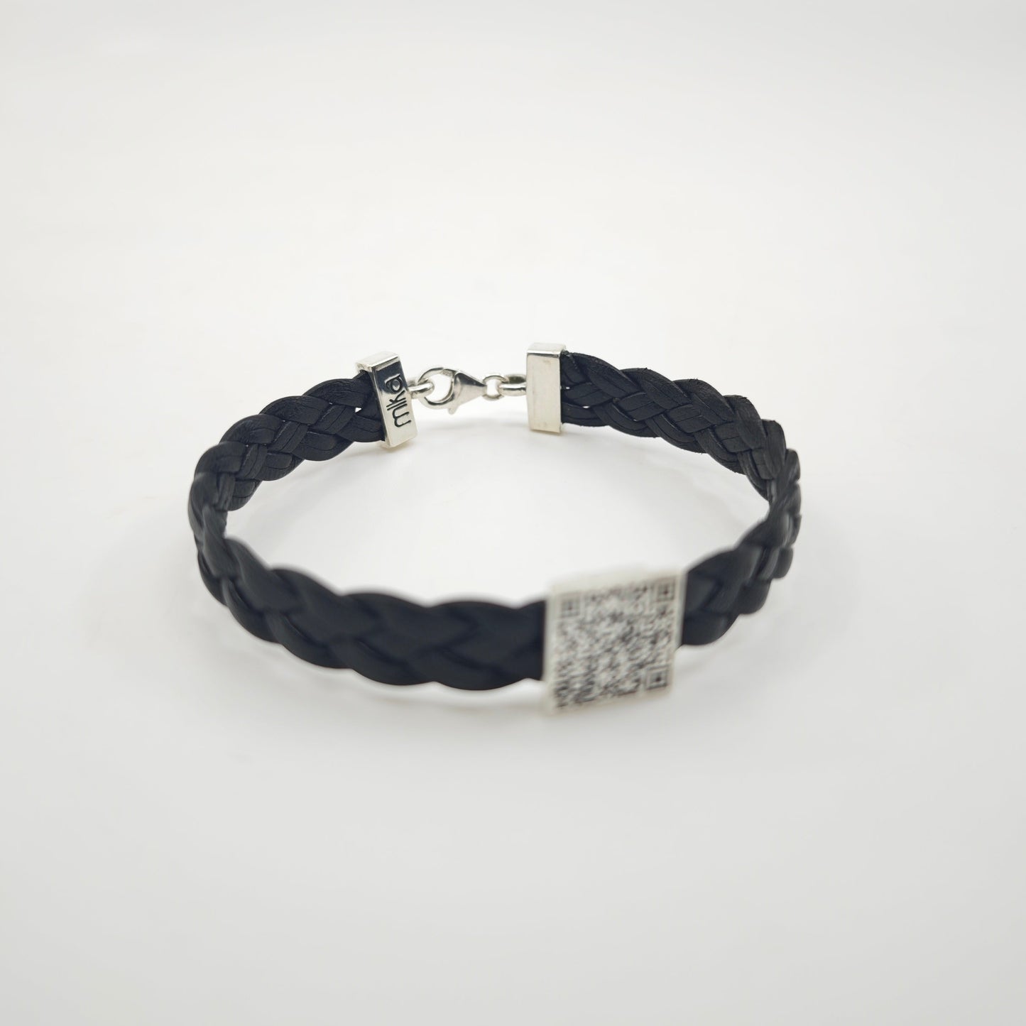 Pulsera Nexe piel negra