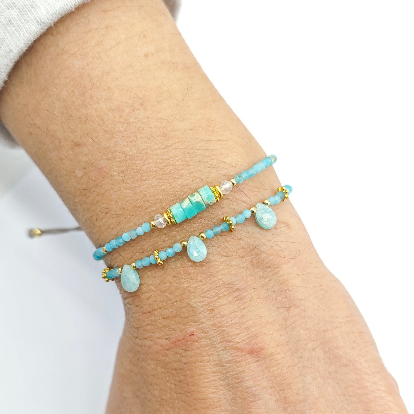 Pulsera Spring Amazonita