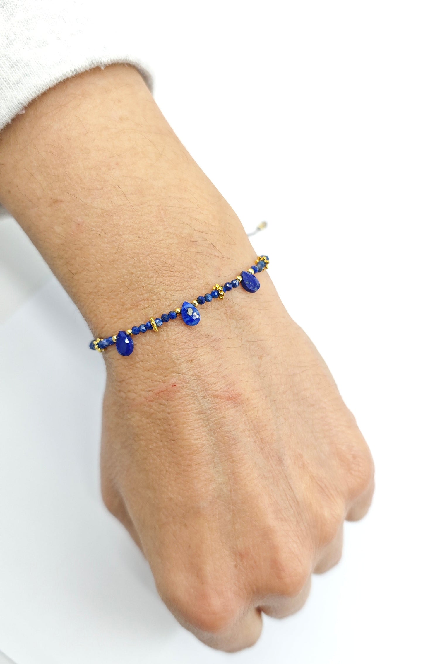 Pulsera Pètal Lapislázuli