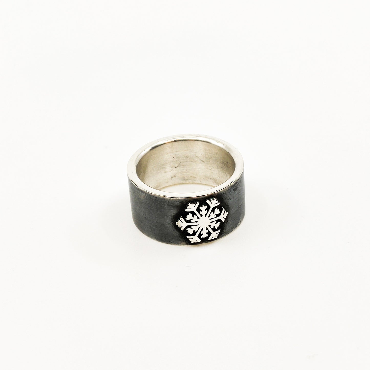 Anillo COPO DE NIEVE ancho