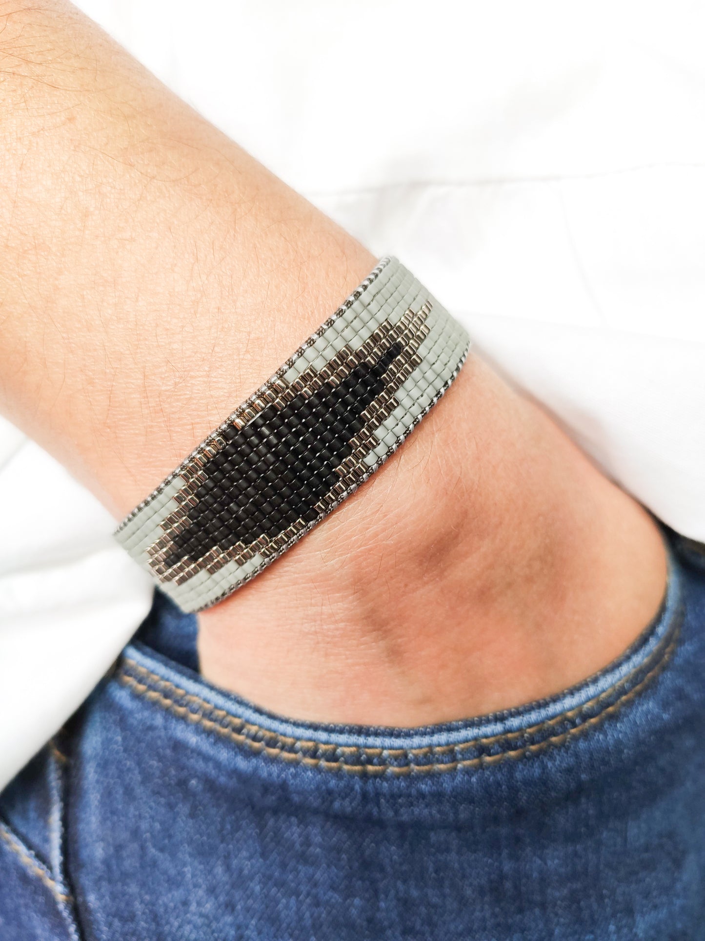 Pulsera MARIBEL gris