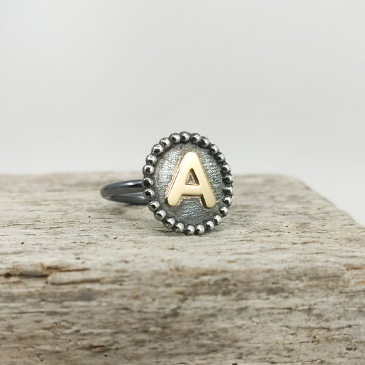 ANILLO ILUSIÓN PLATA Y ORO