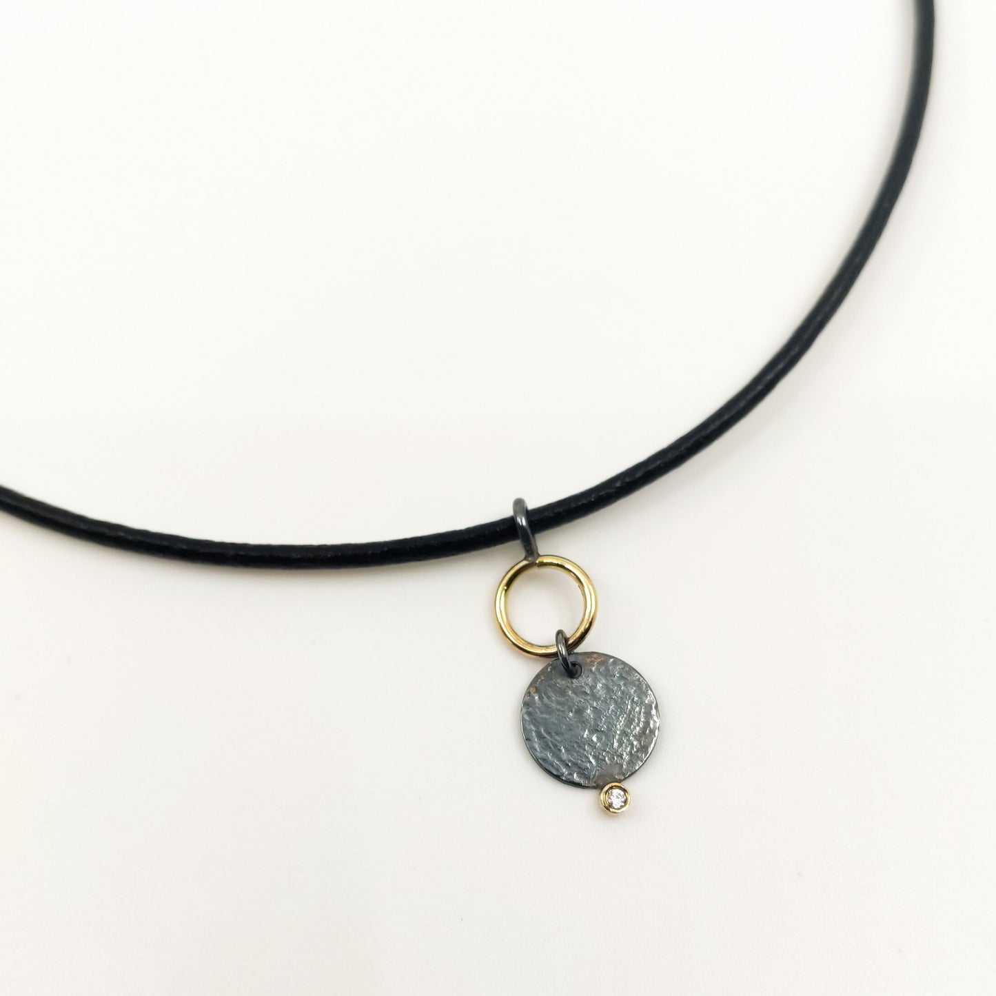 Collar CERCLE plata y oro
