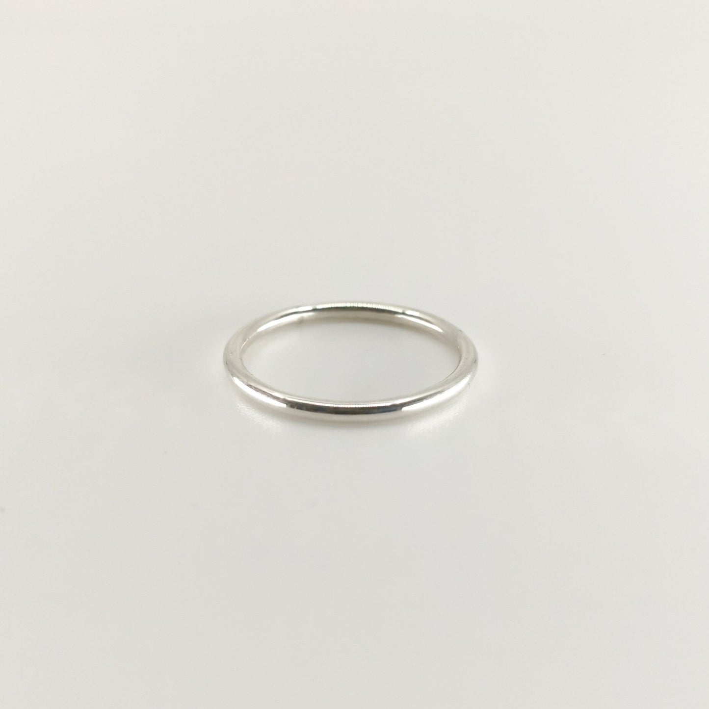 Anillo TWINS plata lisa