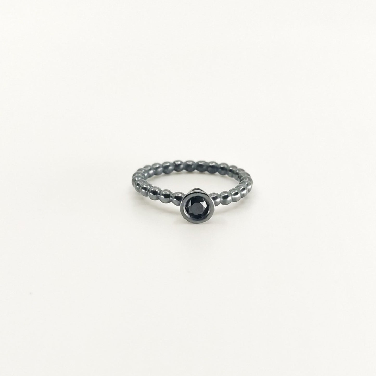 Anillo TRIPLET plata oxidada