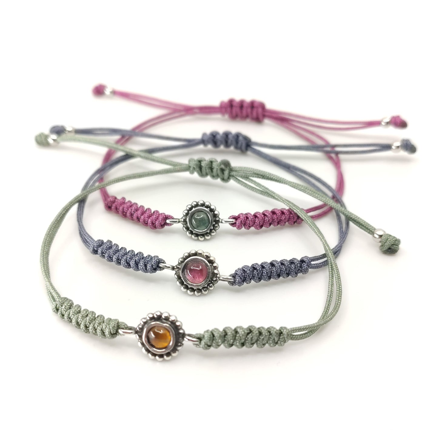 Pulsera FLOR verde