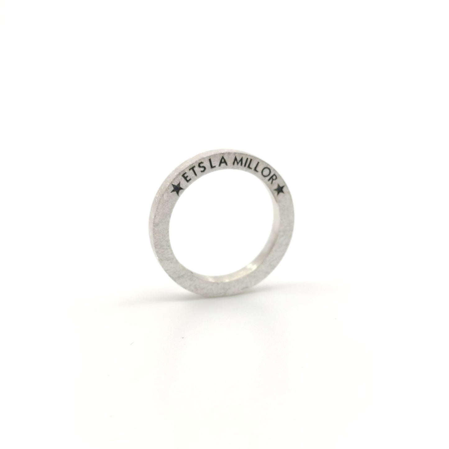 Anillo WORDS " Ets la millor "